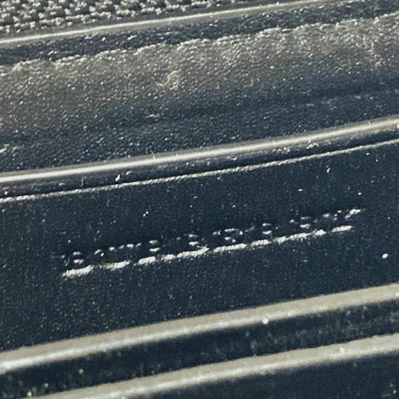 Auth Burberry - Dark Gray Black PVC Coin Case - Picture 7 of 7